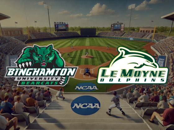 Binghamton Bearcats at Le Moyne Dolphins Baseball